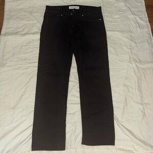 Calvin Klein Black Straight Jeans W31 X L30